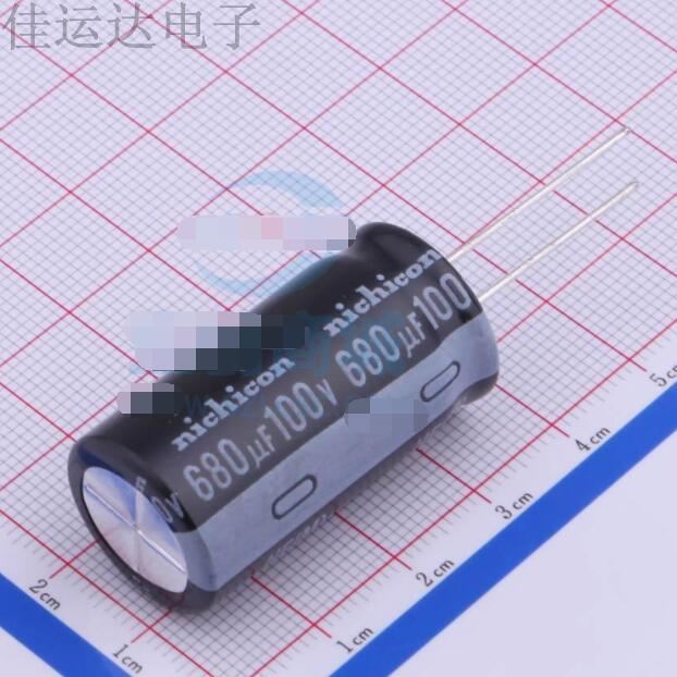UHE2A681MHD 规格 680uF 100V 引线型铝电解电容 原装供应