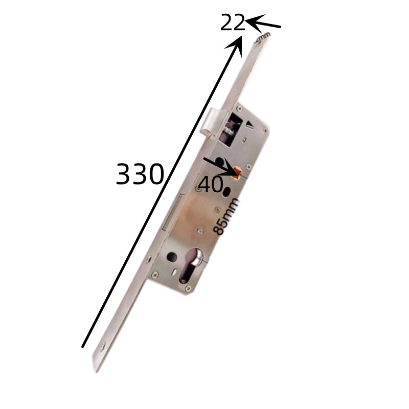 佳固3085断橋アルミ指紋鎖専用双活双快鎖体ステンレス4085双フック多点鎖体|undefined