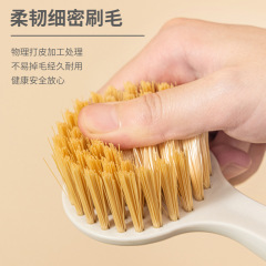 鍋ブラシの長い柄の鍋ブラシは掛け式の台所の鍋を洗ってかまどの台をこすって汚れを落とします。