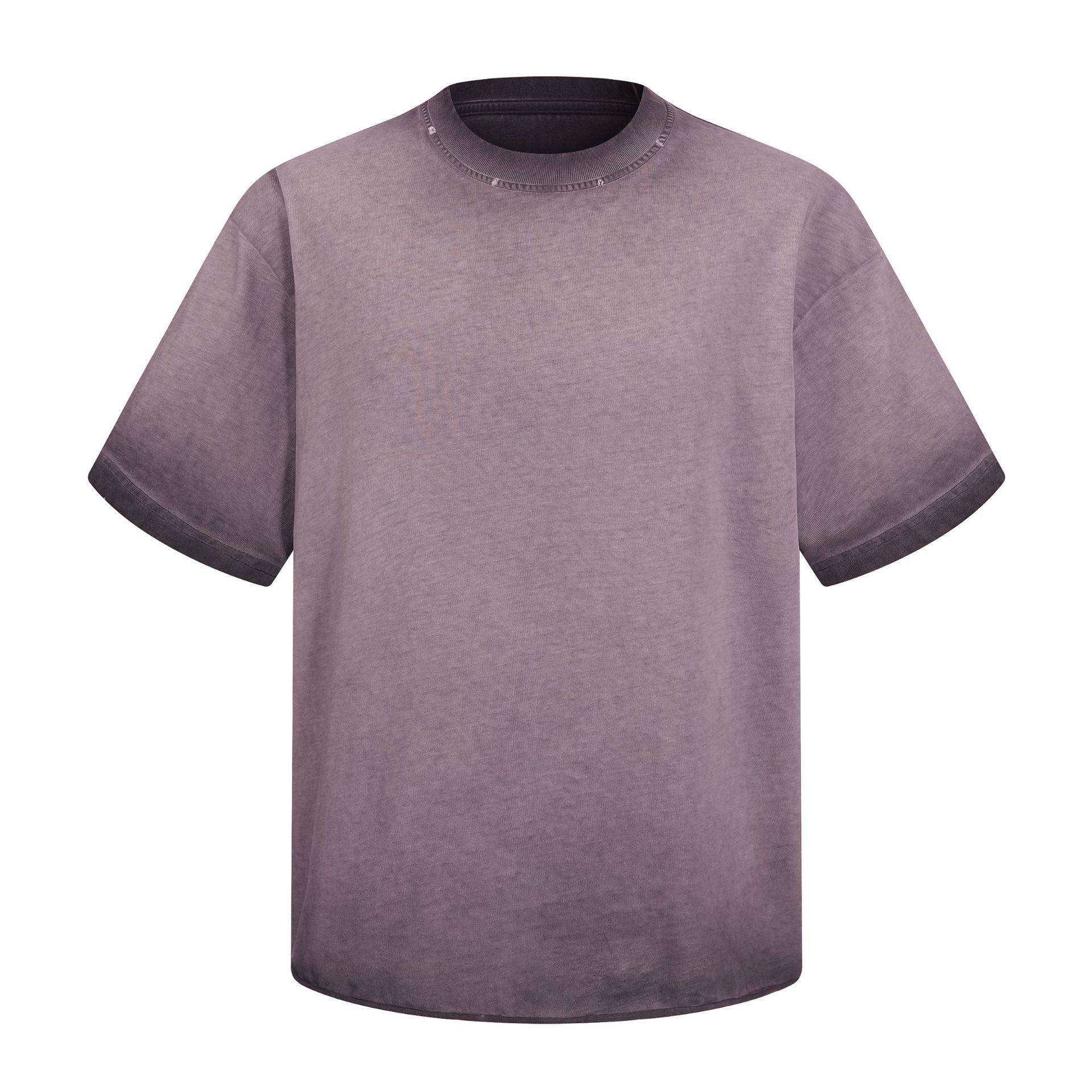 Chain tide2026 nuevo verano retro americano lavados con agua pantalones cortos de manga corta set corto set de verano camiseta de manga corta hombre image 10