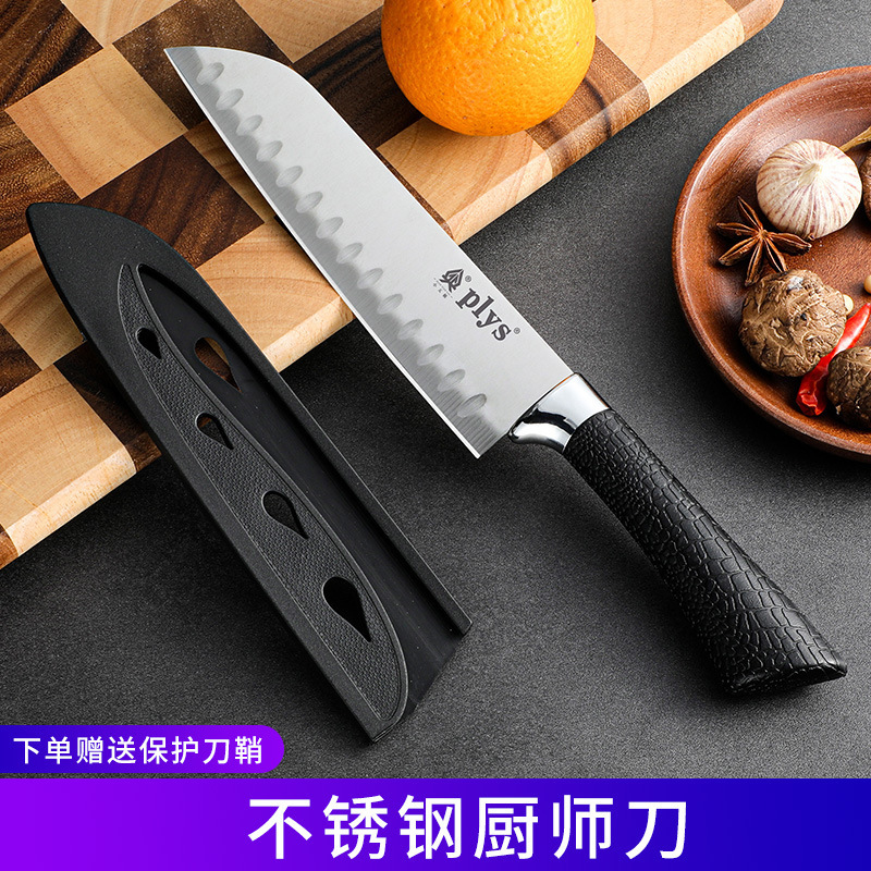 Cuchillo de mesa cuchillo de acero inoxidable portátil estudiante cuchillo de fruta dormitorio hogar cuchillo de peeling de melón y fruta conjunto de moldeo por inyección