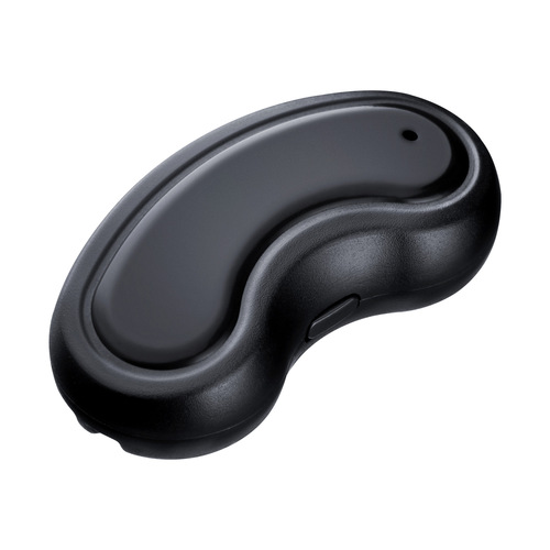 Portable black smart anti-snoring device for home use, anti-snoring vibration, anti-snoring wearable snoring corrector