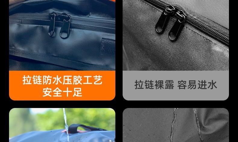 Roof bag, SUV roof bag, rainproof and waterproof roof bag, car luggage rack luggage bag, new rainproof model