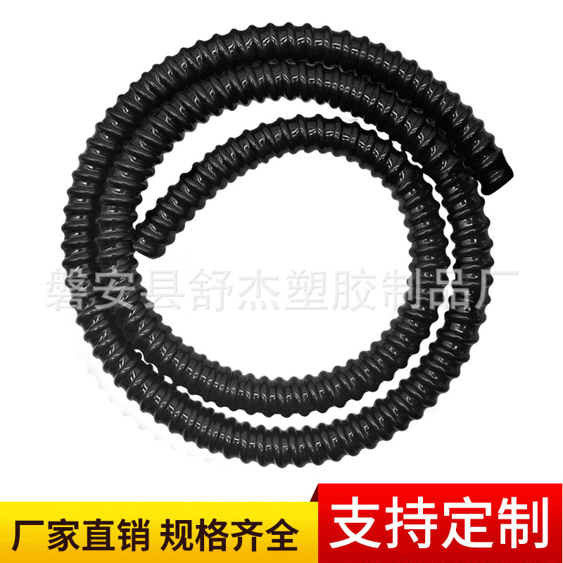 厂家供应 内径19PVC缠绕管 高品质pvc软管 pvc排水管
