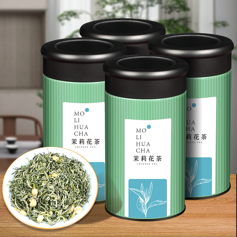 茉莉花茶浓香型特级2024新茶绿茶茶叶春茶散装袋装500g罐装茶送礼
