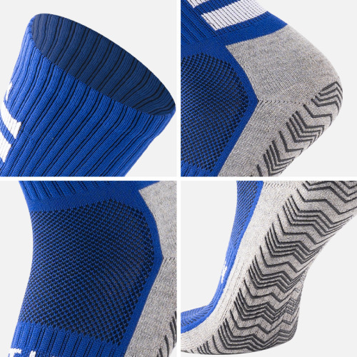 Soccer Socks, Godlike Socks with Gel Anti-Slip Floor Socks for Practical Training, Towel Soles, Mid-Calf Thick Professional Sports Socks