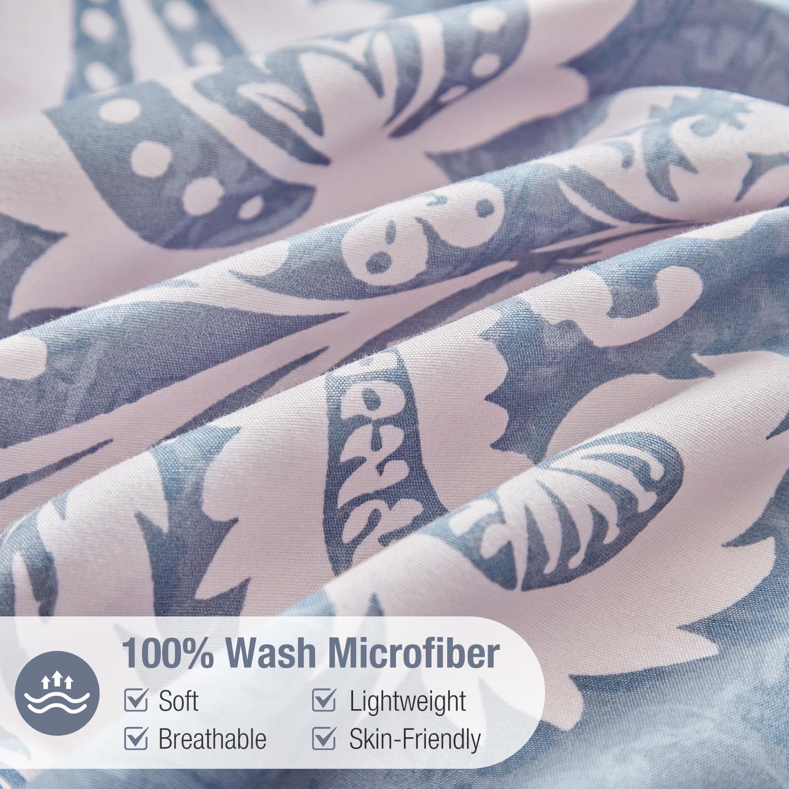 C:paisley Blue(no Comforter) Q