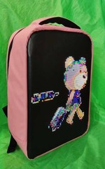 LEDバックパックディスプレイリュックサックLEDカバンハイビジョンリュックサックダイナミックリュックサックテレビリュックサックLCDリュックサック大商品