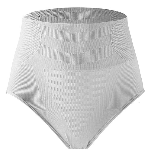 Seamless High-Waist Panties for Women: Honeycomb Graphene Antibacterial Tummy-Control Underwear, Women's Traceless Body-Shaping Triangle Briefs with a Honeycomb Design