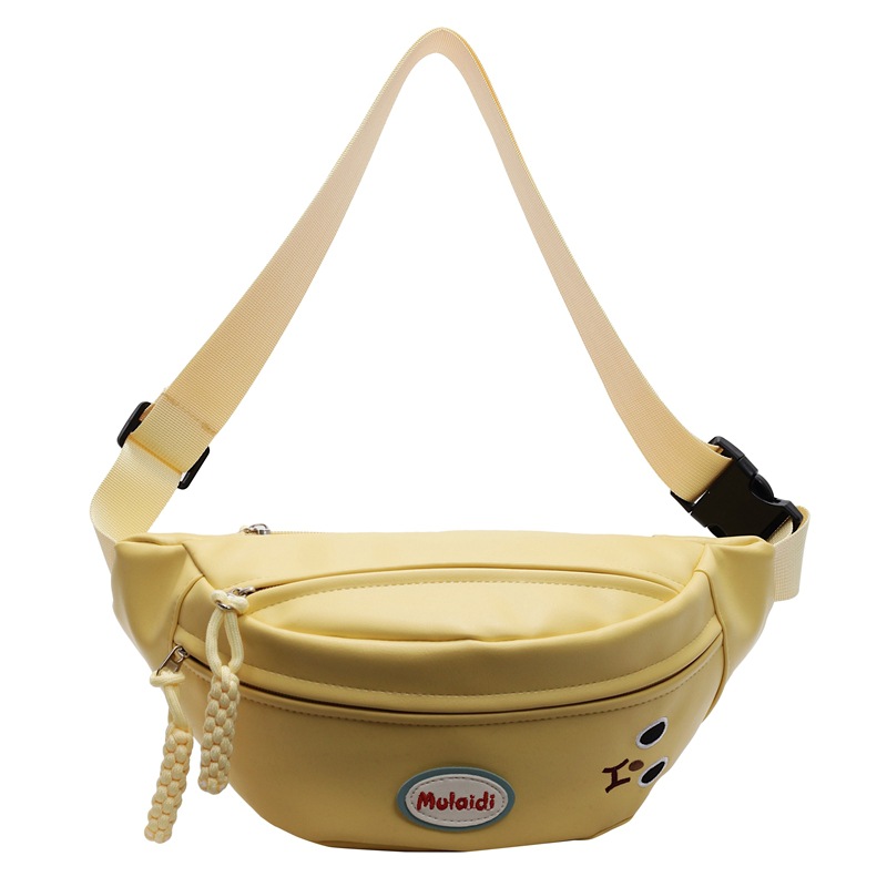 Riñonera casual simple de comercio exterior para mujer 2025 nuevo estilo coreano bolso de hombro de viajero súper caliente bolso de pecho de mensajero