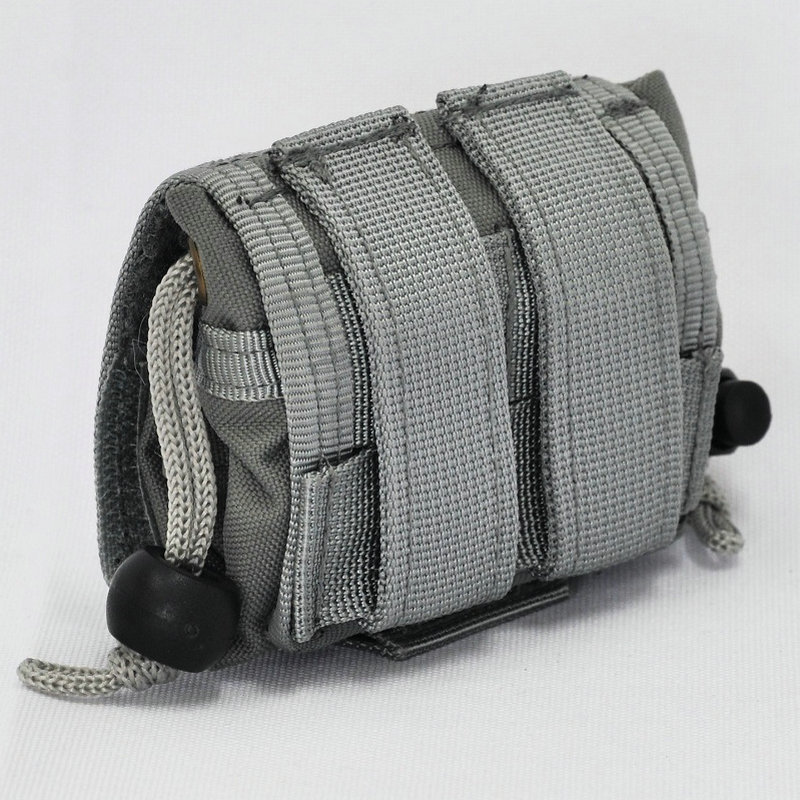 Nueva táctica Molle bolsa de reciclaje plegable Cordura bolsa accesorio multifuncional bolsa de almacenamiento al aire libre