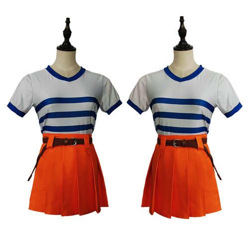 Real-Life Movie Pirate King Nami Cosplay Costume Anime ACG Fashion Women Halloween Performance Cosplay Costume