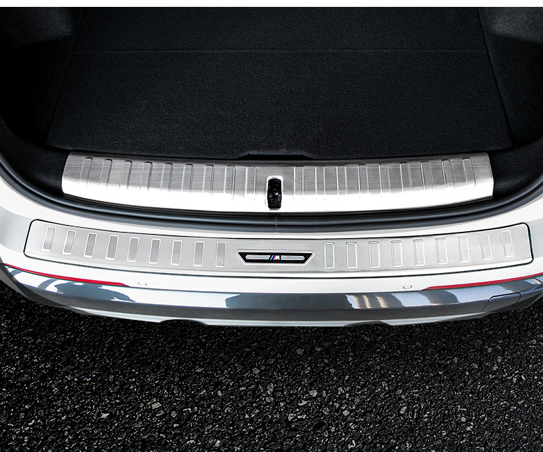 Suitable for 16-25 Bmw New X1/Ix1 Trunk Rear Guard Plate Tailgate Protection Strip Decorative Accessories Modification
