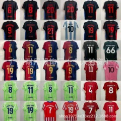 24-25バルサマイアミユニフォーム19番アマゾル11番ラフィーニア9番レ万馬競サッカー服