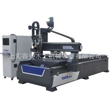 厂家供应木工机械多头雕刻机 大功率 辊筒压料自动单头开料机