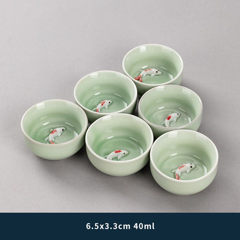 첼라 생선 컵 6 팩