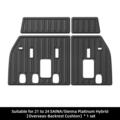 Trunk Mat Rear Bucket Mats Fully Environmentally - 21-24-siennasienna-sienna-seat-back-cushion-foreign-black