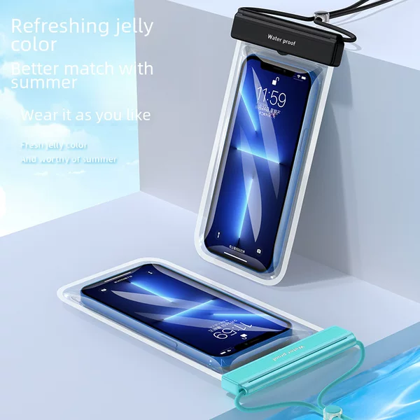 New swimming diving mobile phone waterproof bag tpu touch screen dustproof waterproof mobile phone bag transparent mobile phone waterproof case