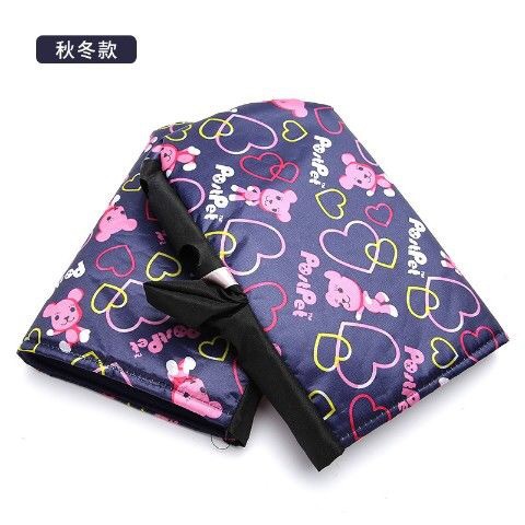 네이비 곰 (가을과 겨울 따뜻한 면화)