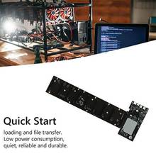 1 ɫ PCB+ ETH-HSW3 BTC,8 PCIE X16@ 67mm