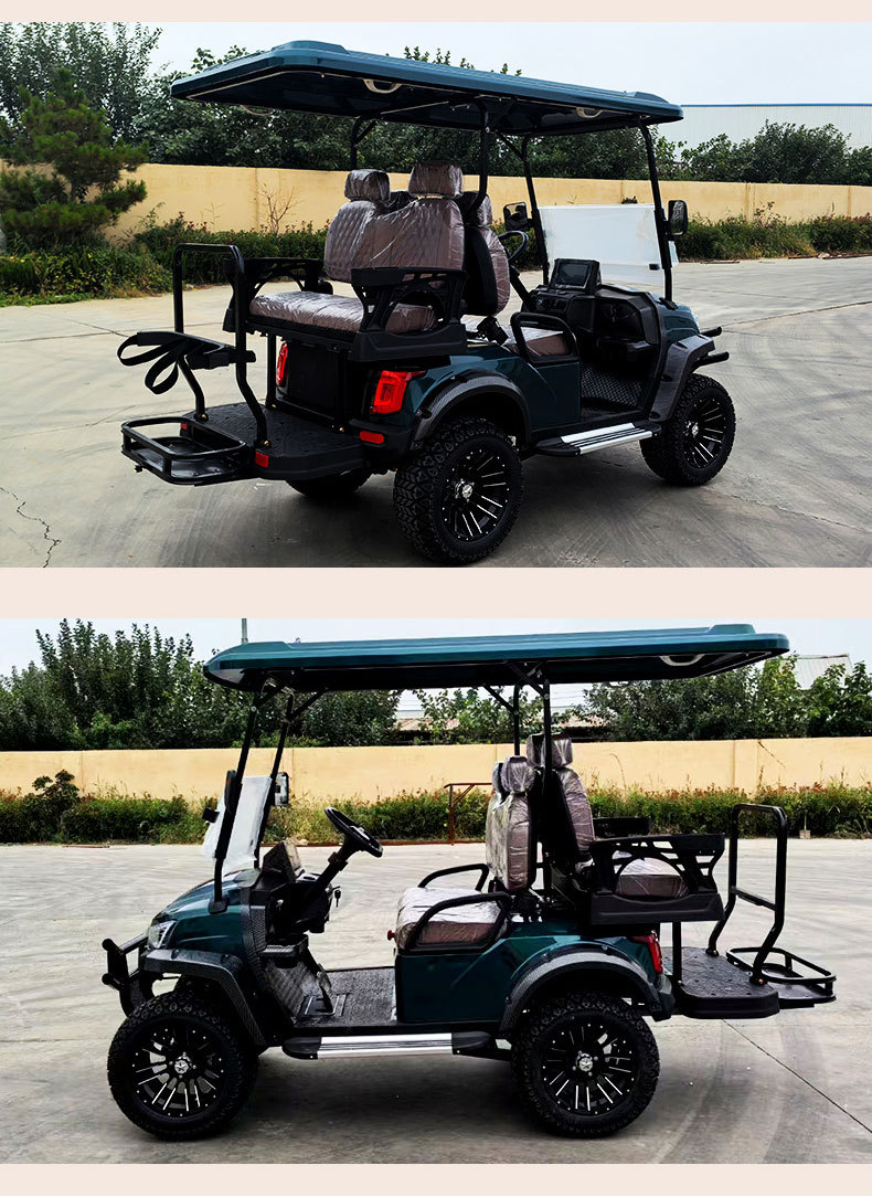 Foreign Trade Export Off-Road Golf Cart Scenic Hotel Reception Sightseeing Car Custom Wholesale Electric Tour Car