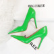 3169-5 retro European and American style simple thin heel super high heel shallow mouth pointed head sexy thin high heels women's shoes single shoes