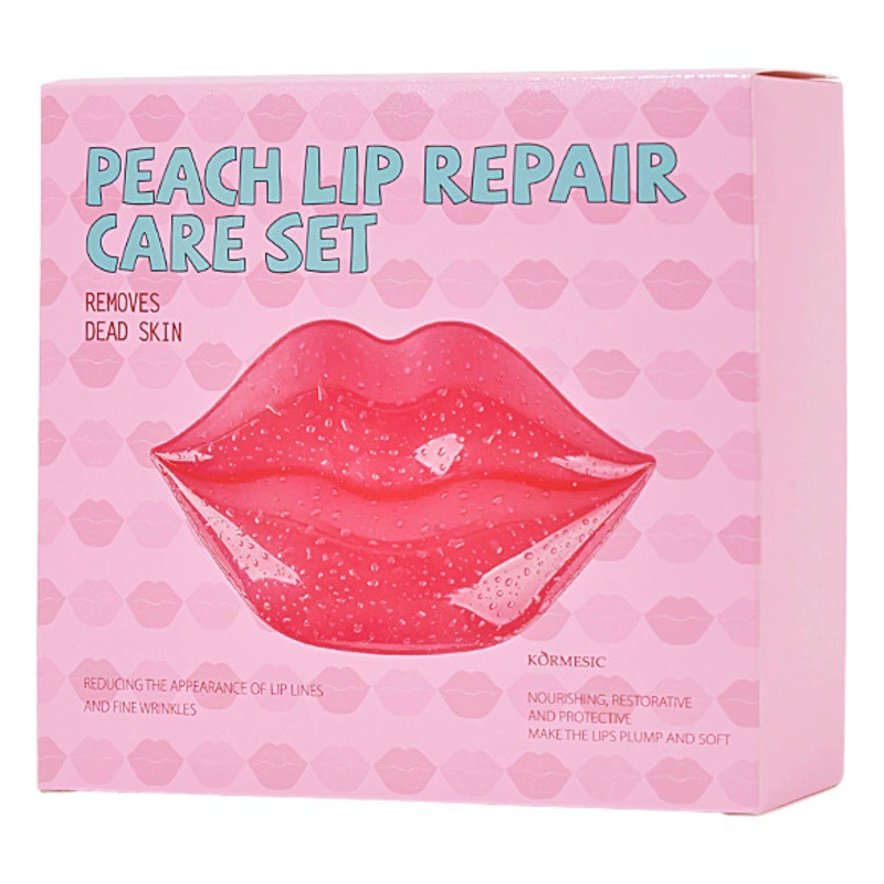 Набор для ухода за губами KORMESIC персиковый, полный набор для ухода за губами, производитель для трансграничной экспорта, оптовая продажа