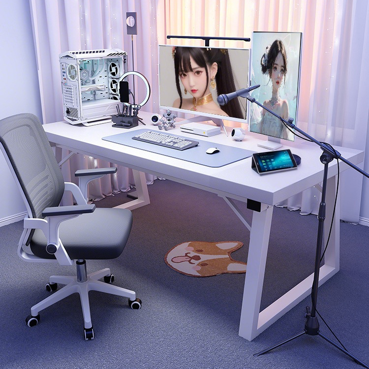 Live Broadcast Table for Anchors, Dedicated Display Table with Cargo Table, Gaming Table, Anchor Computer Table, Dedicated Table for Internet Celebrity Live Broadcast