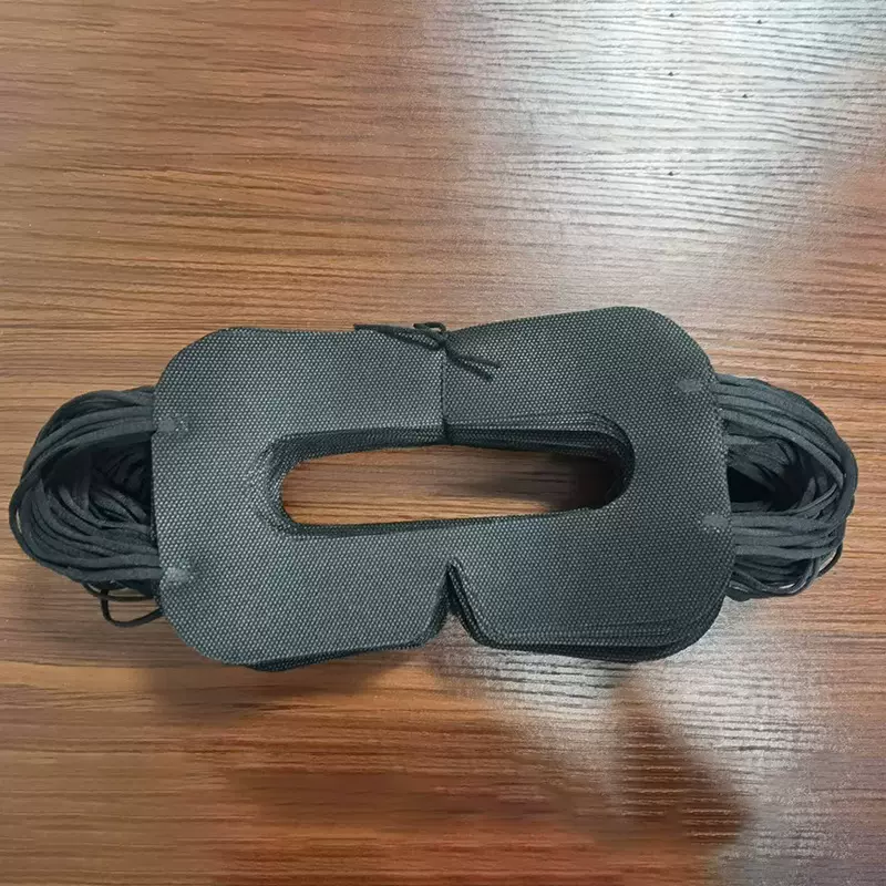 新款无纺布VR护眼罩隔离防护面罩80克SPP全新料日用一次性VR眼罩