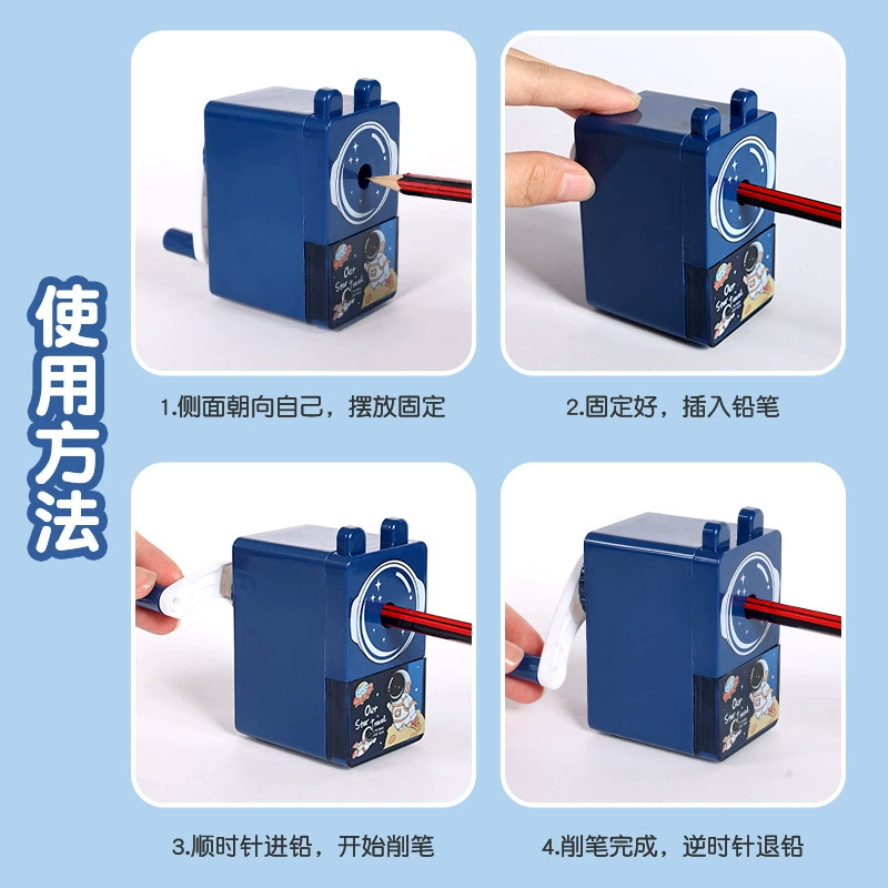 Cartoon automatic sharpener, stationery, Birthday gift, wholesale