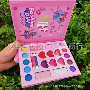 Cross-Border Export New 20-Color Eye Shadow Palette Pearlescent Matte Glitter Sequin Makeup Palette Stage Makeup Cos Palette