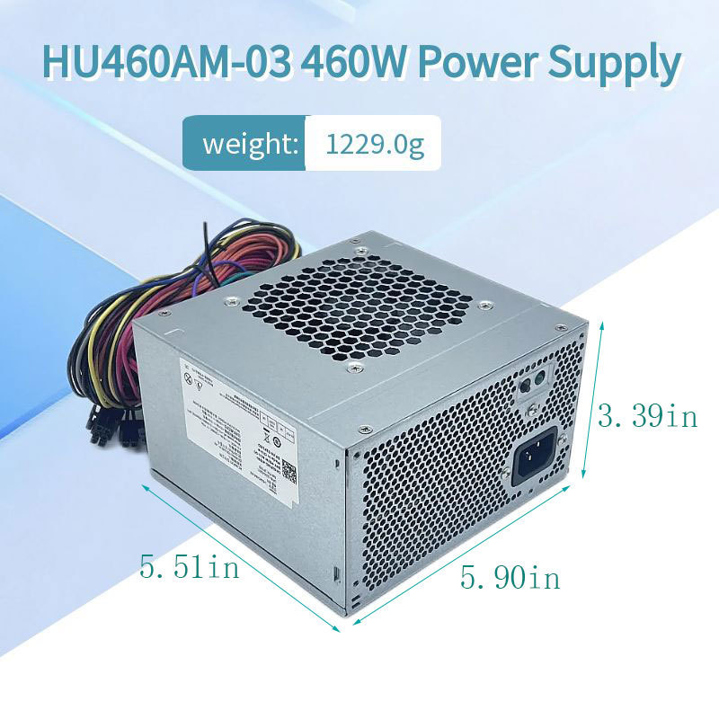 For Dell HU460AM-01 D460AM-03 460W Power Supply XPS 8930 8920 8910 8900