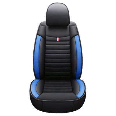 Seat Cover – Seat cushion, seat cover - black-blue-single-seat