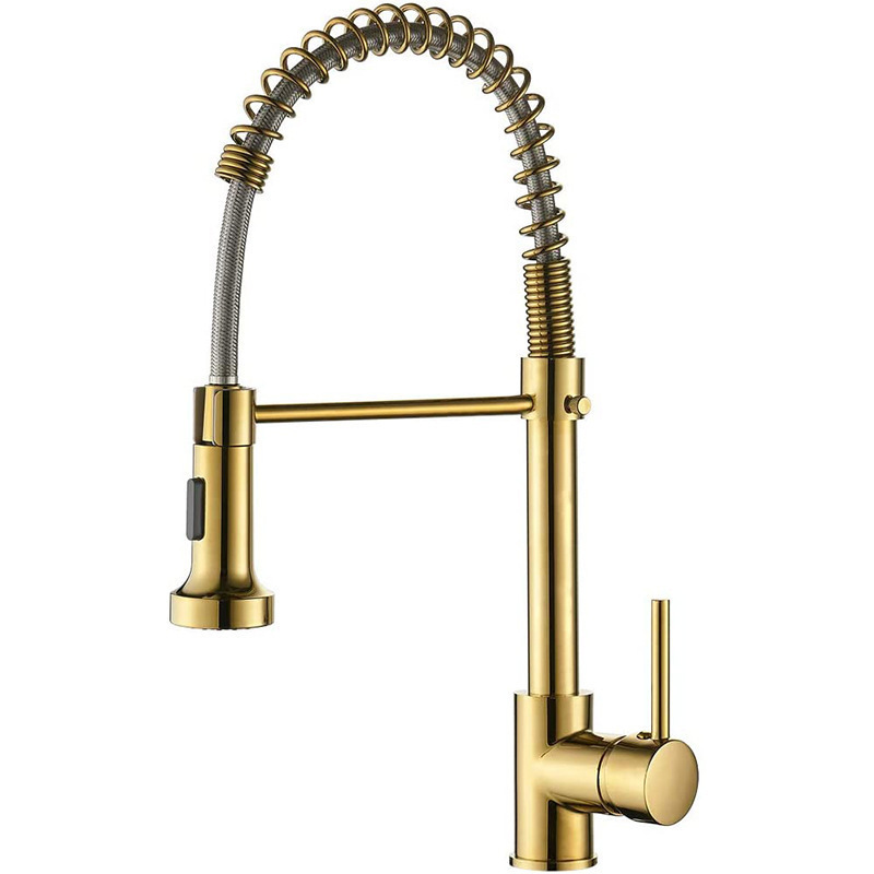 Grifo de cocina transfronterizo lavabo universal grifo de agua fría y caliente fregadero al por mayor de comercio exterior soporte de resorte grifo de cocina image 6