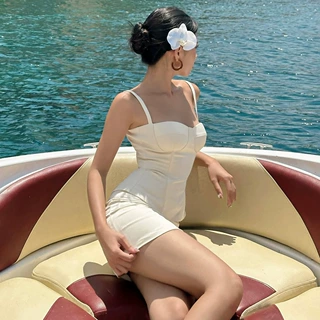 2025欧美夏季跨境新款纯欲风气质修身短款收腰性感包臀吊带套装女