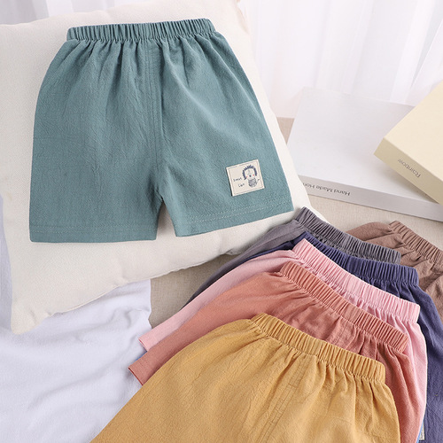 Children's summer shorts, children's pants, beach pants, men's and girls 'shorts, small and medium-sized children's casual pants, single outerwear pants