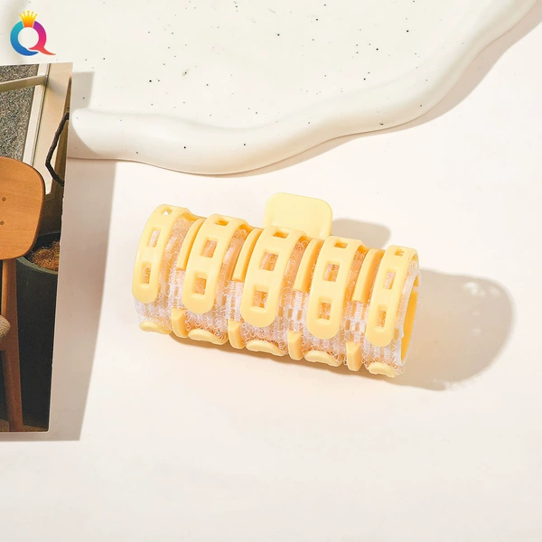 Small curling barrel-yellow