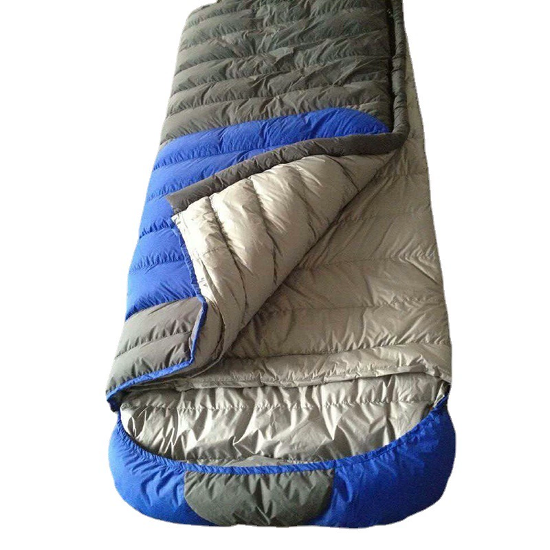Travel sleeping bag with down for adults for double, 1meter
