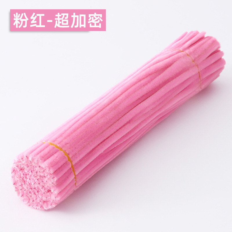 Varilla de torsión colorida súper densa hecha a mano fabricante de material de bricolaje al por mayor varilla de torsión de macarons hecha a mano en negrita para niños