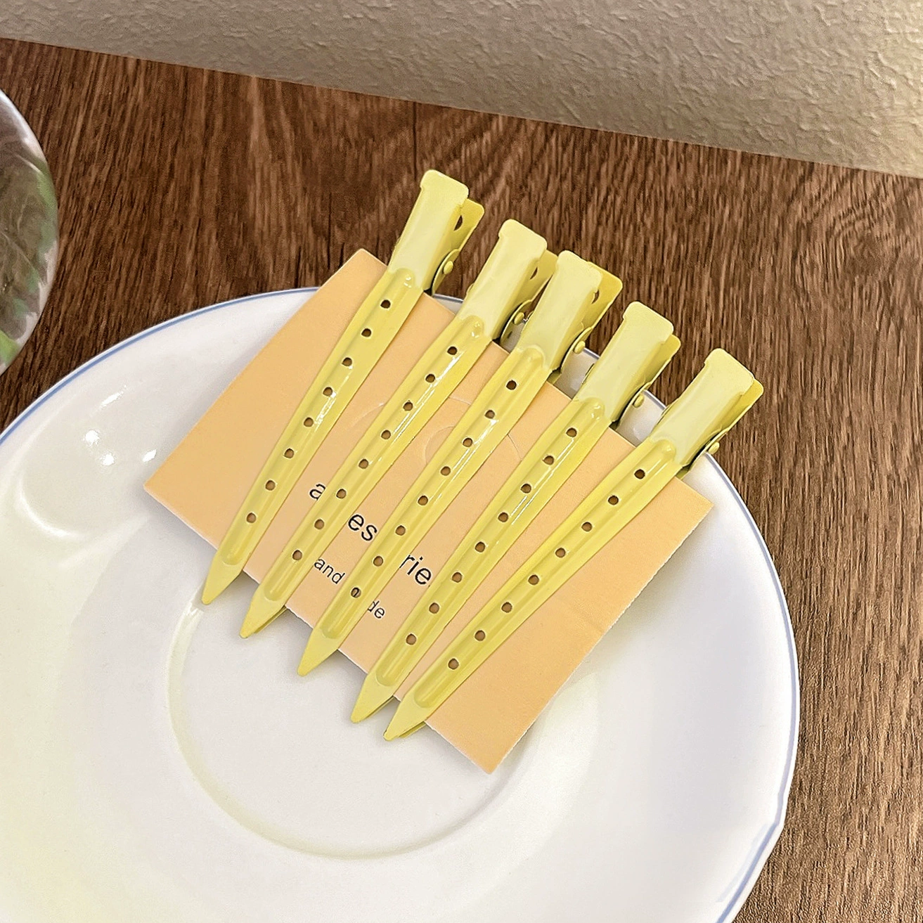 Заколка для челки Hair Grip, 8 отверстий, металлическая, придаёт объём, без следов (9 см)