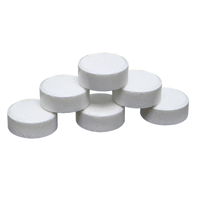 Degreases concentrated effervescent tablets
