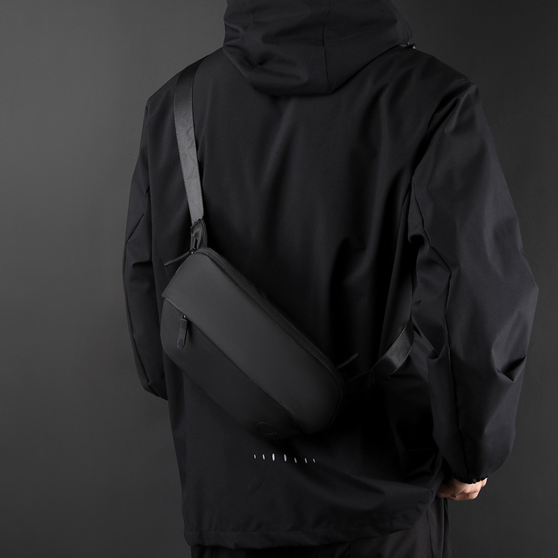 Wepower nuevo bolso de pecho de los hombres moda casual bolsa de cintura de gran capacidad multifuncional bolsa de mensajero del hombro al aire libre