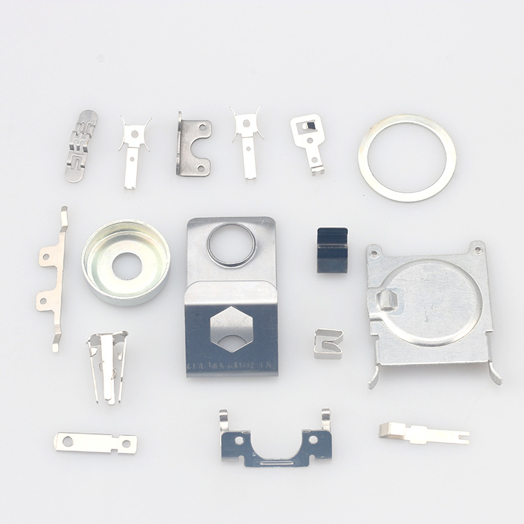 五金充电器导电弹片厂家充电各类插头插座固定电器冲压
