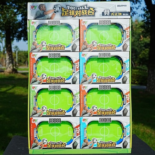 Cross-border Amazon children's double competitive battle small football table toy parent-child interactive tabletop kicking toy