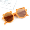 Children's sunglasses for boys, sun protection cream, fashionable matte glasses girl's, Korean style, UF-protection