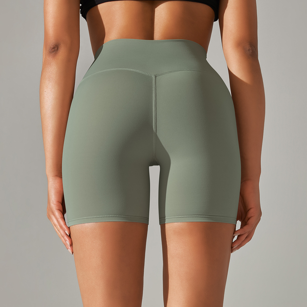105g Weight Shorts Pants Length Nylon, Spandex Fabric Type Leggings Pants Type Fitness, Yoga Occasion Solid Color Pattern Summer, Spring Season Casual, Sport Style Style Casual Sport Style Solid Color Nylon Spandex Active Bottoms Leggings 124
