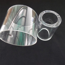 石英管加工石英封底管磨砂石英玻璃管石英方形管石英管打孔石英管