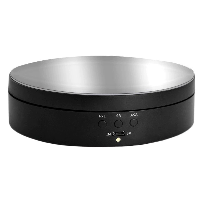 Электрический контроль скорости поворотный стол Taobao видео Фотография Дисплей Стенд USB зарядка Интеллектуальный Вращающийся дисплей Стенд