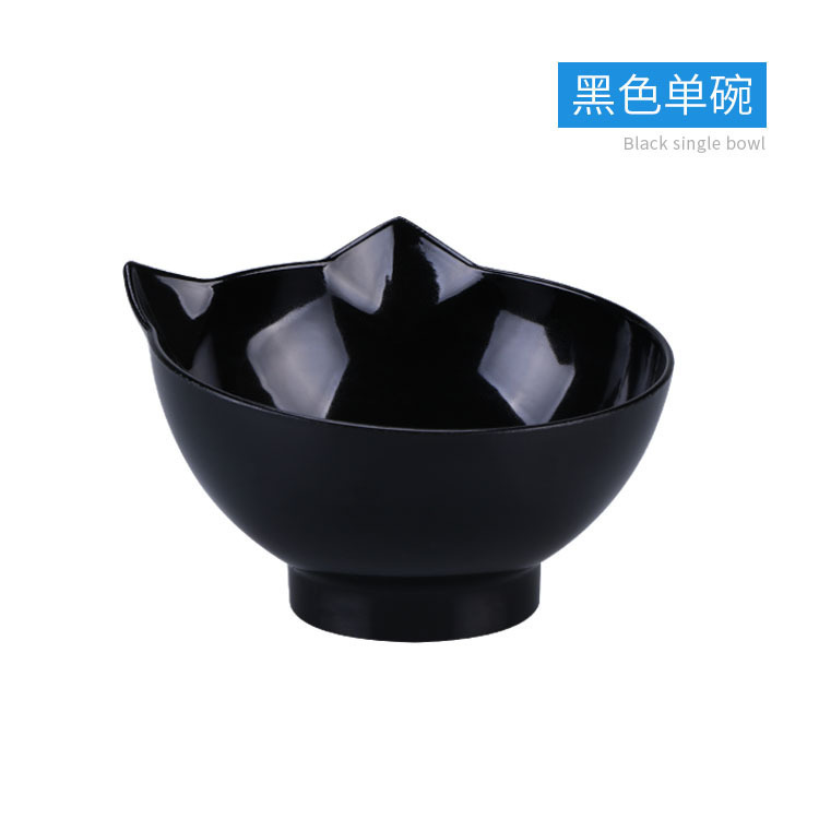 단일 그릇--검정색