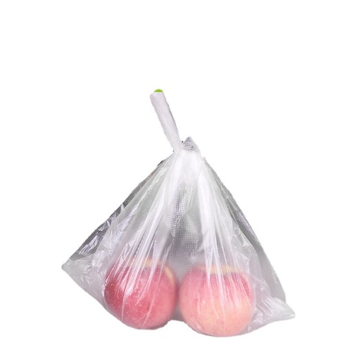 Supermarket Back Heart Fresh Keeping Bag with Sealing Preservation Bag Refrigerator Edible Food Disposable One-Click Continuous Roll Bag Wholesale